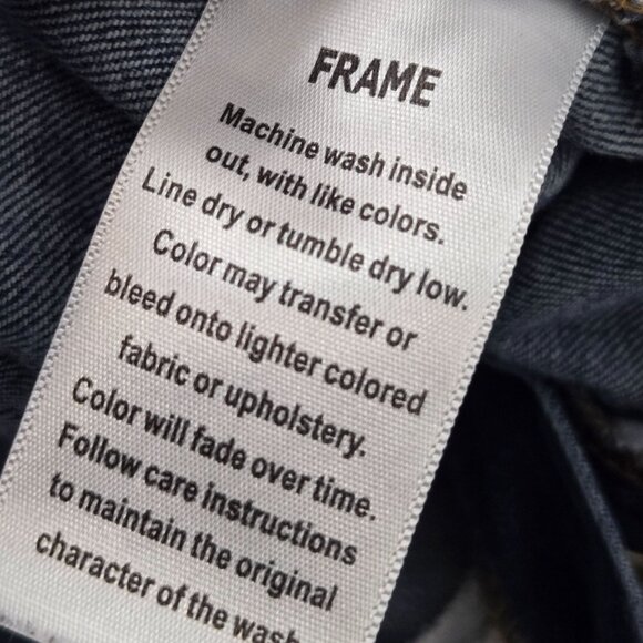 Good American Good Legs Size 24 Plus Raw Hem Skinny Stretchy Blue Jeans - Picture 14 of 14